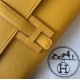 Hermes Jige Elan 29 Clutch Bag In Yellow Epsom Leather