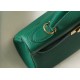 Hermes Kelly 25cm Retourne Bag in Malachite Clemence Leather GHW