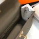 Hermes Kelly 25cm Sellier Bag in Gris Asphalt Epsom Calfskin GHW