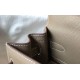 Hermes Kelly 25cm Sellier Bag in Taupe Epsom Calfskin