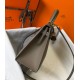 Hermes Kelly 25cm Sellier Bag in Taupe Epsom Calfskin