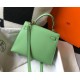 Hermes Kelly 25cm Sellier Bag in Vert Criquet Epsom Calfskin GHW