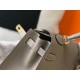 Hermes Kelly 28cm Sellier Bag in Gris Asphalt Epsom Calfskin GHW