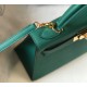 Hermes Kelly 28cm Sellier Bag in Malachite Epsom Calfskin GHW