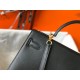 Hermes Kelly 28cm Sellier Bag in Black Epsom Calfskin GHW