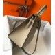 Hermes Kelly 28cm Sellier Bag in Gris Tourterelle Epsom Calfskin GHW