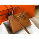 Hermes Kelly 32cm Sellier Bag in Gold Epsom Calfskin GHW