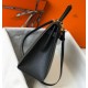 Hermes Kelly 32cm Sellier Bag in Black Epsom Calfskin GHW