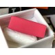 Hermes Kelly Pochette Clutch Bag In Rose Lipstick Epsom Leather