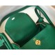 Hermes Lindy Mini Bag In Malachite Clemence Leather GHW