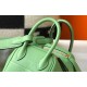 Hermes Lindy Mini Bag In Vert Criquet Clemence Leather GHW