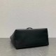 Loewe Anagram Small Tote In Black Classic Calfskin