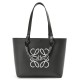 Loewe Anagram Small Tote In Noir Classic Calfskin