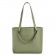 Loewe Anagram Small Tote In Rosemary Classic Calfskin