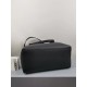 Loewe Anagram Small Tote In Black Grained Calfskin