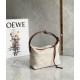 Loewe Cubi Small Bag In Ecru Anagram Jacquard