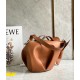 Loewe Large Elephant Bag in Brown Calfskin