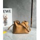 Loewe Mini Flamenco Clutch Bag in Warm Desert Nappa Calfskin