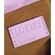 Loewe Mini Flamenco Clutch Bag In Bloom Orchid Calfskin