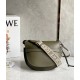 Loewe Gate Small Bag In Green Calfskin and Jacquard