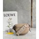 Loewe Gate Dual Mini Bag In Sand Calfskin