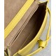 Loewe Gate Dual Mini Bag in Yellow Calfskin