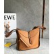 Loewe Compact Hammock Bag in Light Caramel Grained Calfskin