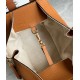 Loewe Compact Hammock Bag in Light Caramel Grained Calfskin