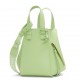 Loewe Compact Hammock Bag in Lime Green Satin Calfskin