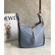 Loewe Small Hammock Bag In Atlantic Blue Calfskin