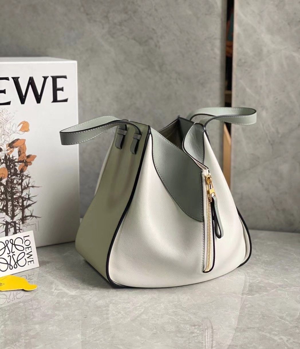 Loewe Small Hammock Bag In Multicolour Calfskin