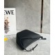 Loewe Mini Hammock Hobo Bag in Black Calfskin