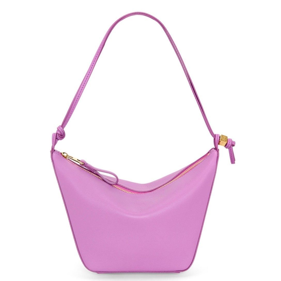 Loewe Mini Hammock Hobo Bag in Rockrose Calfskin