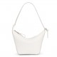 Loewe Mini Hammock Hobo Bag in White Calfskin