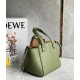 Loewe Hammock Nugget Bag In Avocado Green Calfskin