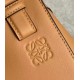 Loewe Hammock Nugget Bag In Brown Calfskin