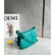 Loewe Paseo Satchel Bag in Green Nappa Leather