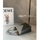 Loewe Mini Puzzle Fold Tote Bag in Grey-Dark Grey Calfskin