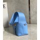 Loewe Puzzle Hobo Bag In Blue Nappa Calfskin