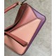 Loewe Puzzle Mini Bag In Purple-Caramel-Blossom Calfskin