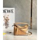 Loewe Puzzle Mini Bag In Dune-Warm Desert Calfskin