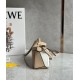 Loewe Puzzle Mini Bag In White-Warm Desert Calfskin