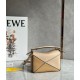 Loewe Puzzle Mini Bag In White-Warm Desert Calfskin