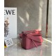 Loewe Puzzle Mini Bag In Plumrose Satin Calfskin