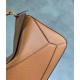 Loewe Puzzle Small Bag In Brown Grained Calfskin