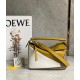 Loewe Puzzle Small Bag In Ochre-White-Taupe Calfskin