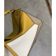 Loewe Puzzle Small Bag In Ochre-White-Taupe Calfskin