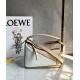 Loewe Puzzle Small Bag in Multicolour Warm Desert and White Calfskin