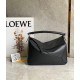 Loewe Puzzle Medium Bag In Black Classic Calfskin