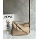 Loewe Puzzle Medium Bag In Sand Grained Calfskin